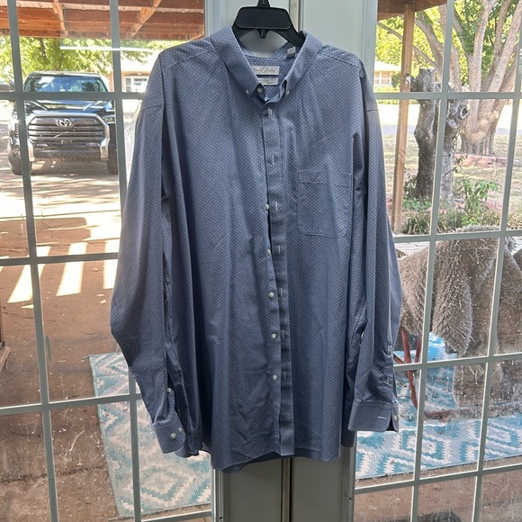 Men’s Dress Shirt. Roundtree and Yorke. 3XLT. - Picture 1 of 4